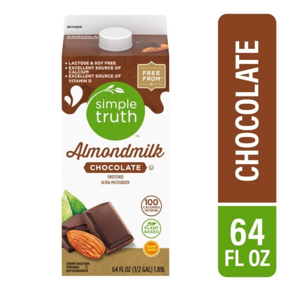 Simple Truth® Dairy Free Chocolate Almond Milk Half Gallon