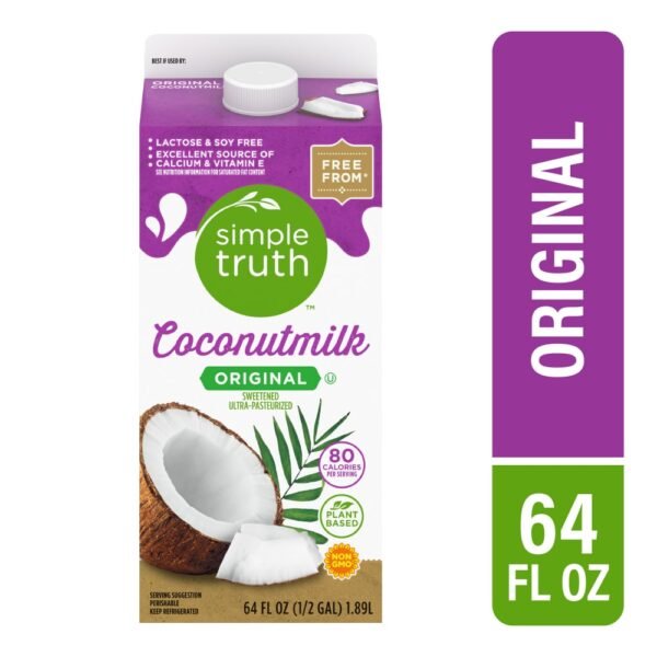 Simple Truth® Dairy Free Original Coconut Milk Half Gallon