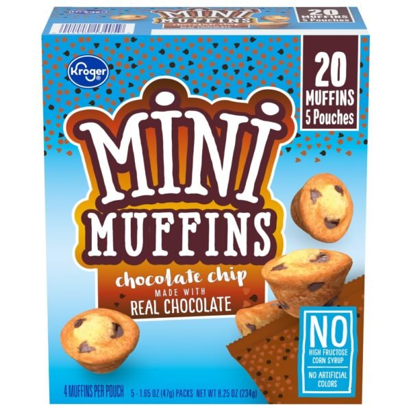 Kroger® Mini Muffins Chocolate Chip