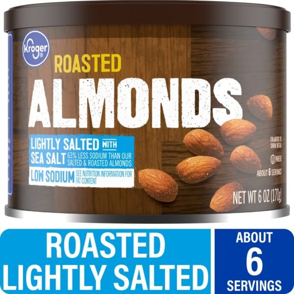 Kroger® Lightly Salted Roasted Almonds