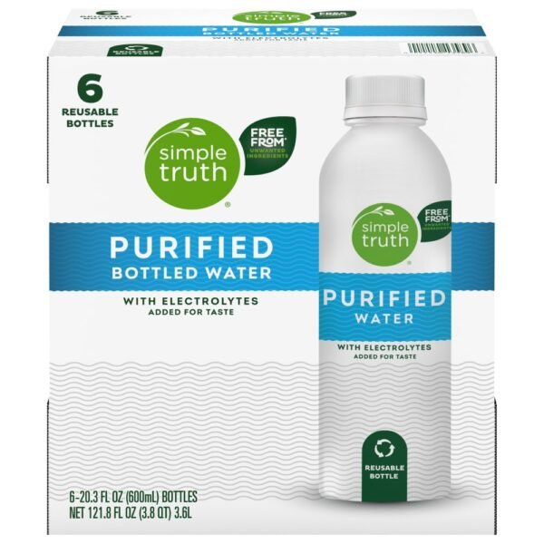 Simple Truth® Organic Purified Reusable Bottled Water