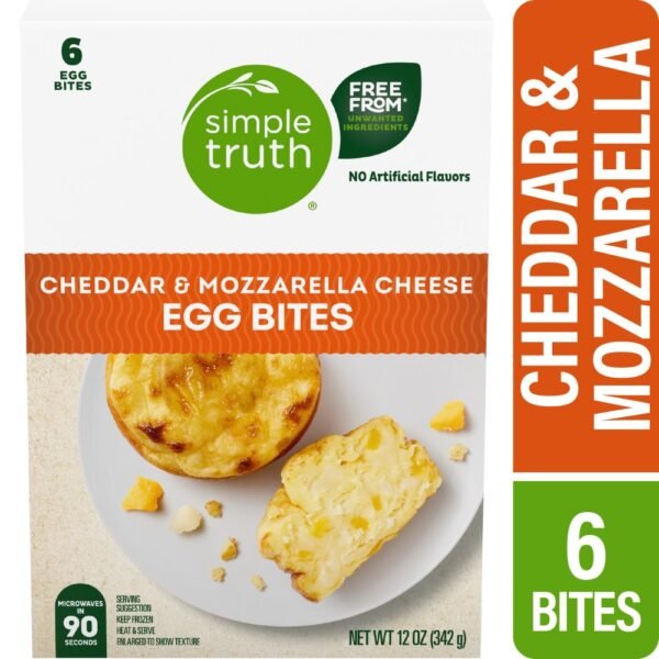Simple Truth® Cheddar and Mozzarella Egg Bites