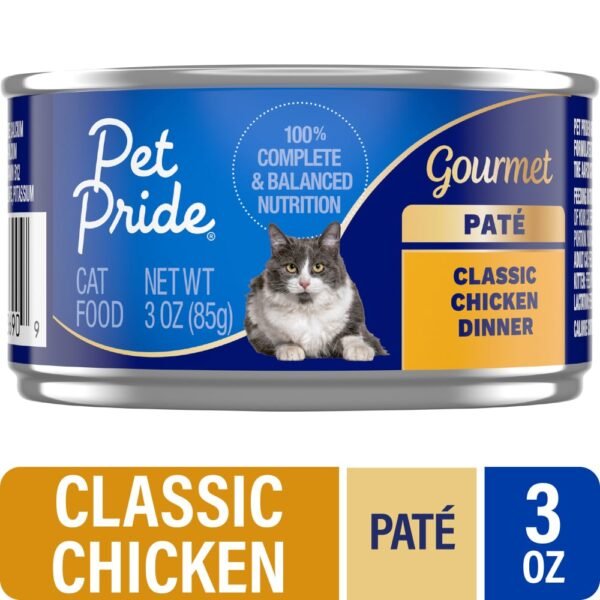 Pet Pride® All Life Stages Wet Cat Food Classic Chicken Dinner Paté