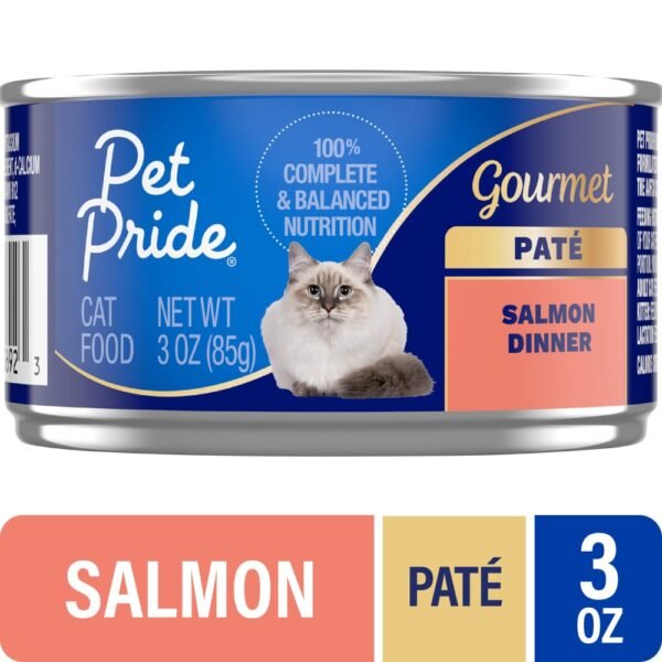 Pet Pride® All Life Stages Wet Cat Food Savory Salmon Dinner Paté
