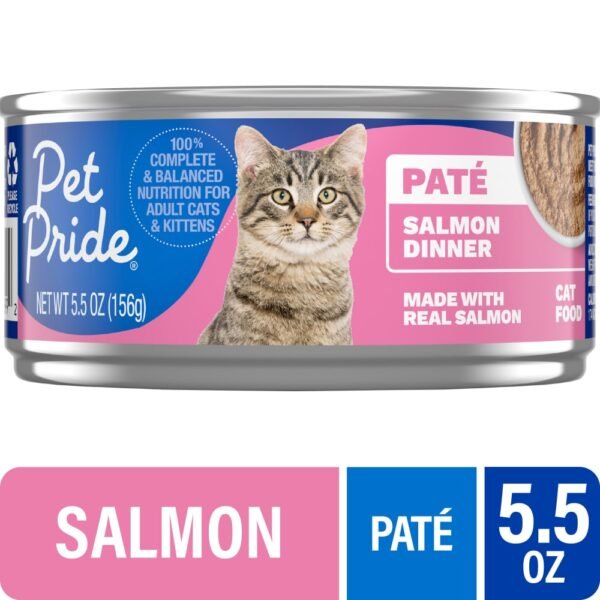 Pet Pride® All Life Stages Wet Cat Food Salmon Dinner Paté