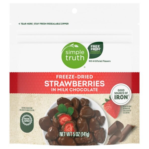 Simple Truth® Freeze-Dried Strawberries in Milk Chocolate