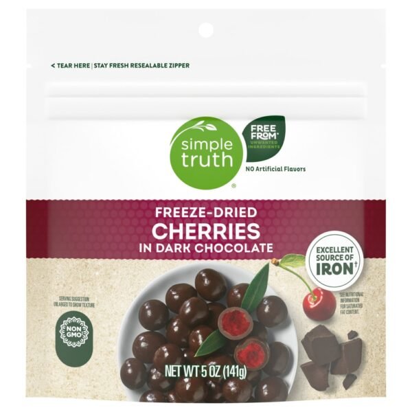 Simple Truth™ Freeze-Dried Cherries in Dark Chocolate
