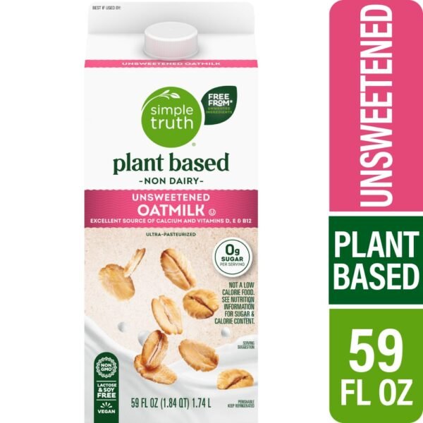 Simple Truth® Plant Based Non Dairy Unsweetened Oat Milk