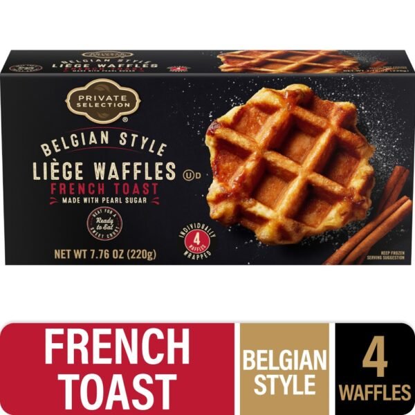 Private Selection® Belgian Style French Toast Liege Waffles