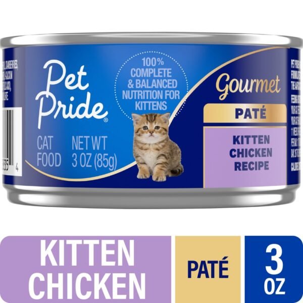 Pet Pride® Kitten Wet Cat Food Chicken Paté
