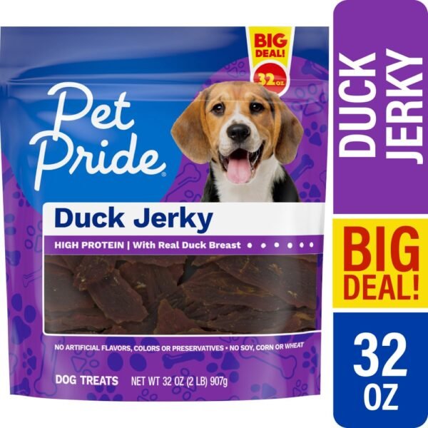 Pet Pride® Duck Jerky Dog Treats BIG DEAL!