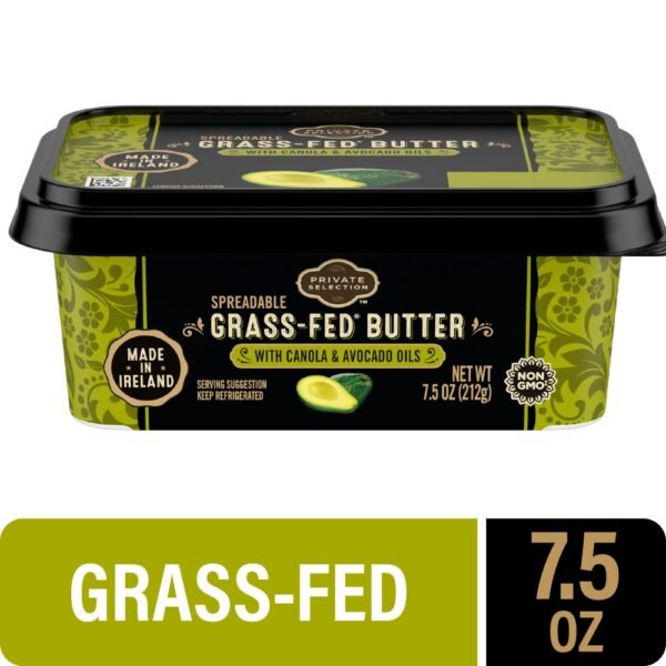 Private Selection® Spreadable Grass Fed Butter With Canola & Avocado Oil