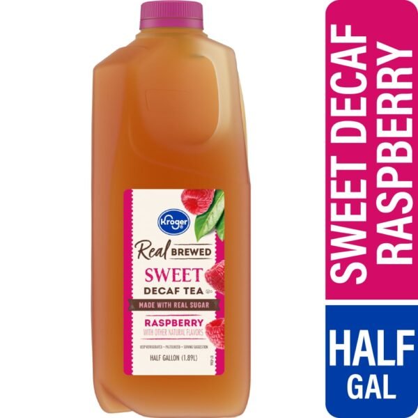 Kroger® Real Brewed Raspberry Sweet Decaf Tea