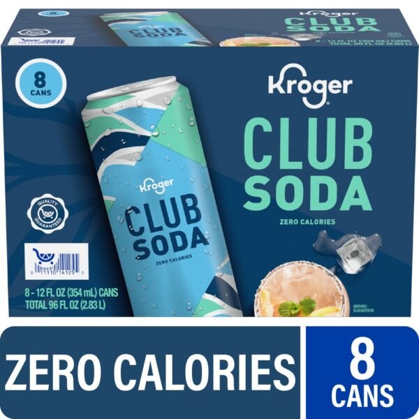 Kroger® Club Soda Cans