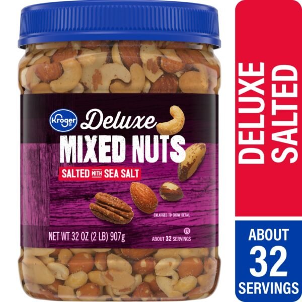 Kroger® Salted Deluxe Mixed Nuts
