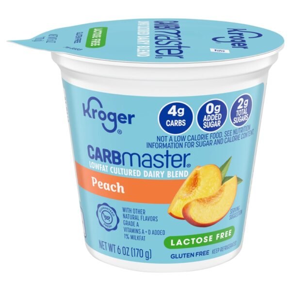 Kroger® Carbmaster® Peach Yogurt
