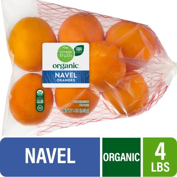 Simple Truth Organic® Fresh Navel Oranges Bag