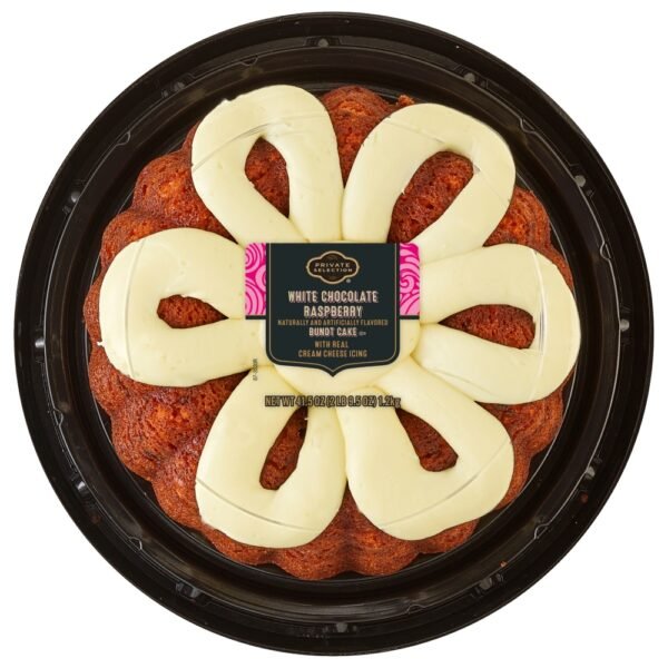 Private Selection® White Chocolate Raspberry Bundt Cake