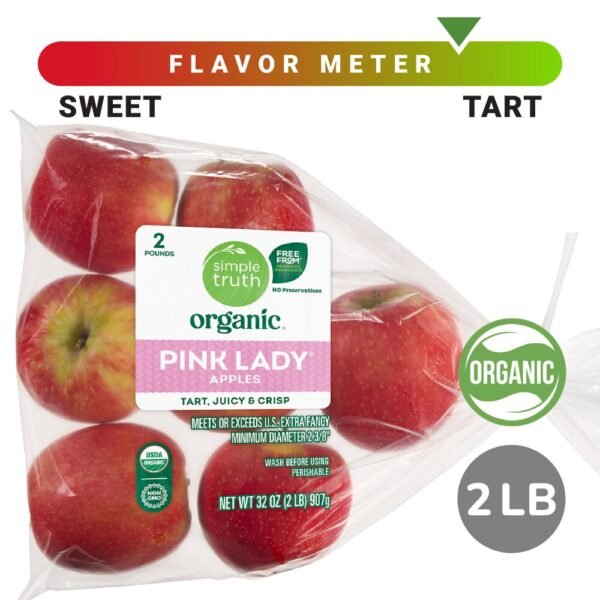 Simple Truth Organic® Pink Lady Apples – 2 Pound Bag