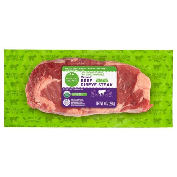 Simple Truth Organic® Grass Fed Beef Ribeye Steak