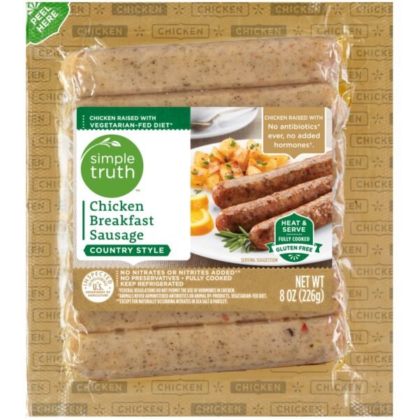 Simple Truth™ Country Style Chicken Breakfast Sausage