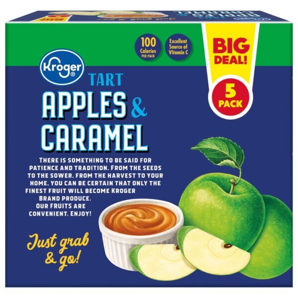 Kroger® Tart Apples & Caramel Snack Tray Pack BIG Deal!