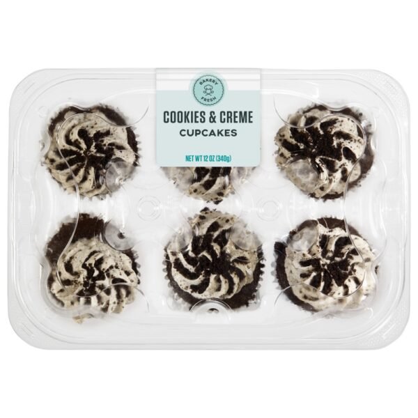 Bakery Fresh Cookies and Creme Cupcakes