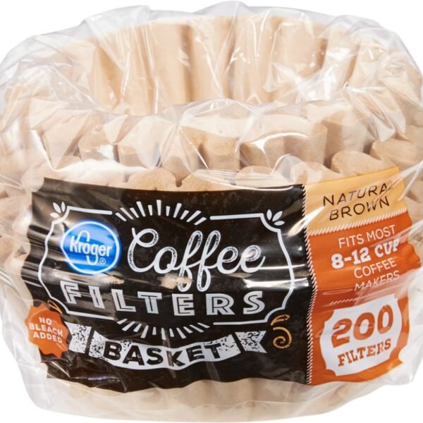 Kroger® Unbleached Coffee Filters - Natural Brown