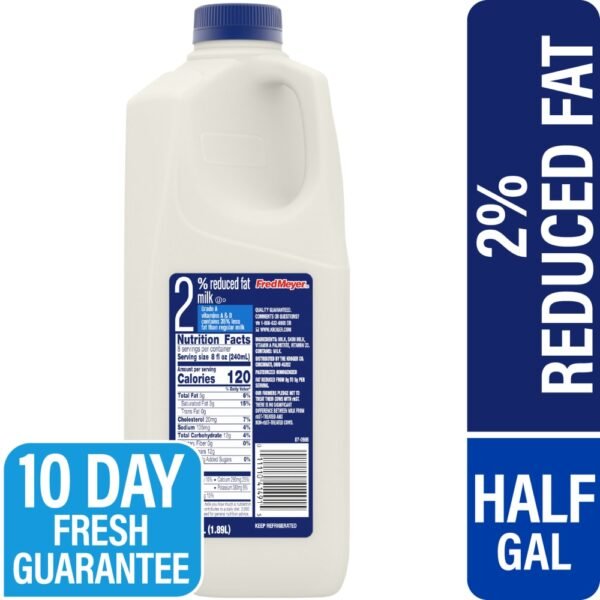 Fred Meyer™ 2% Reduced Fat Milk Half Gallon