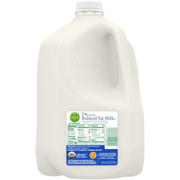 Simple Truth Organic® 2% Reduced Fat Milk Gallon