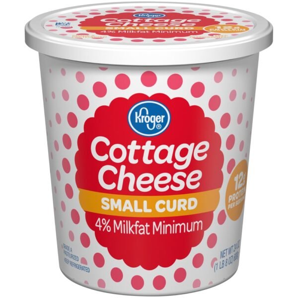 Kroger® 4% Milkfat Small Curd Cottage Cheese
