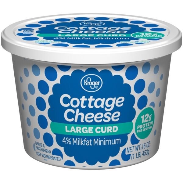 Kroger® 4% Milkfat Large Curd Cottage Cheese