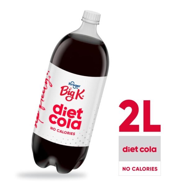 Diet Big K® Cola No Calorie Soda Bottle