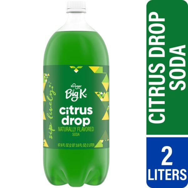 Big K® Citrus Drop Soda Bottle