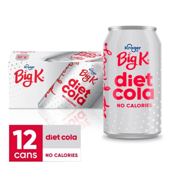 Diet Big K® Cola No Calorie Soda Cans