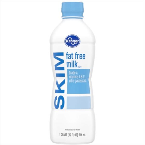 Kroger® Fat Free Skim Milk Quart