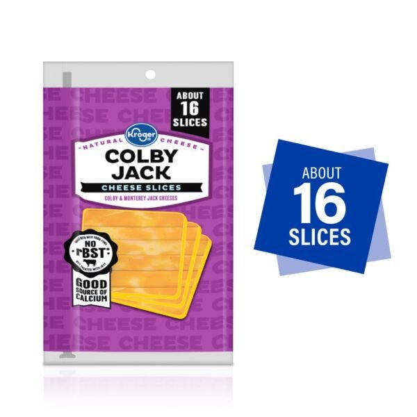 Kroger® Colby Jack Sliced Cheese