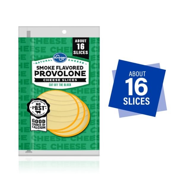 Kroger® Smoke Flavored Provolone Sliced Cheese