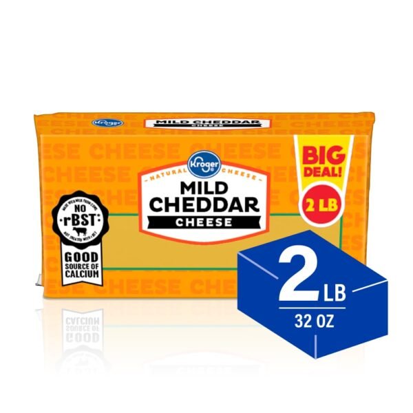 Kroger® Mild Cheddar Block Cheese BIG DEAL!