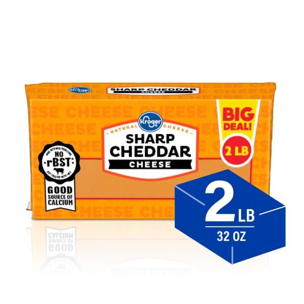 Kroger® Sharp Cheddar Block Cheese BIG DEAL!