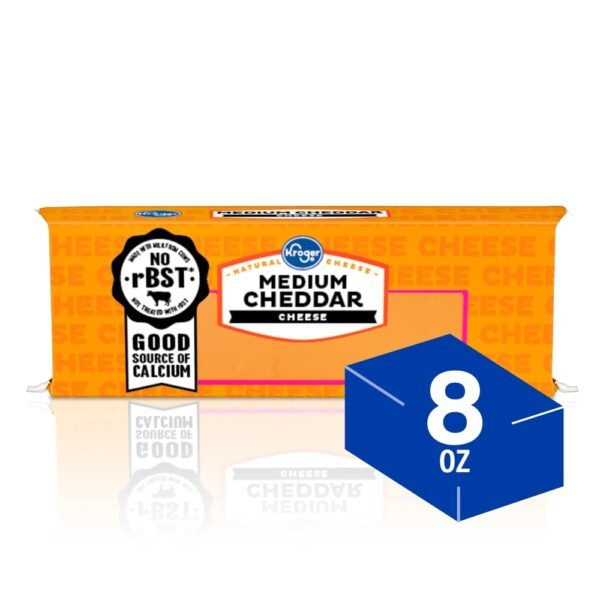 Kroger® Medium Cheddar Block Cheese