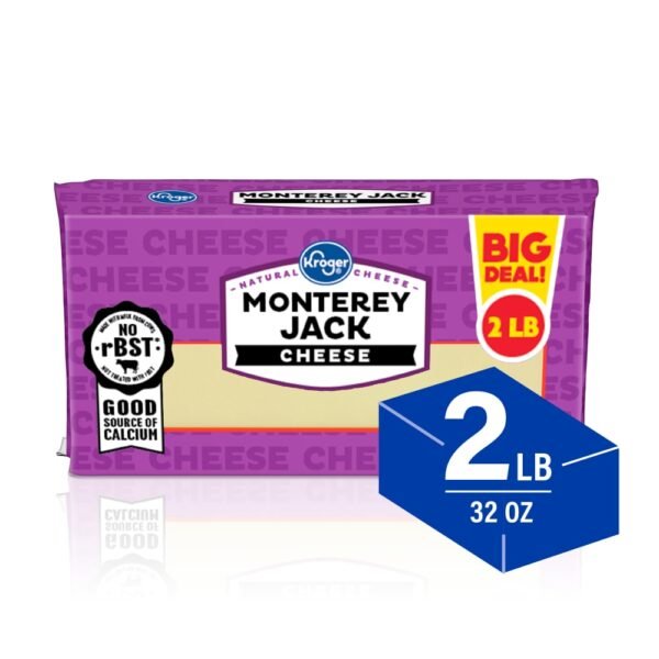 Kroger® Monterey Jack Block Cheese BIG DEAL!