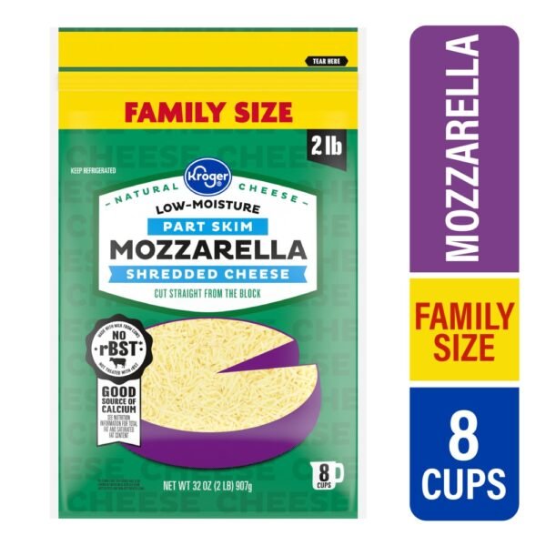 Kroger® Mozzarella Shredded Cheese Family Size