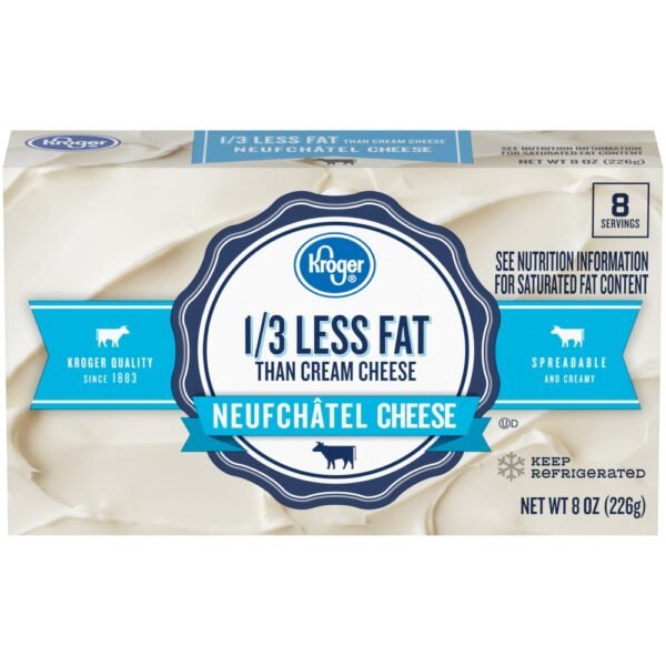 Kroger® Low Fat Neufchatel Cheese