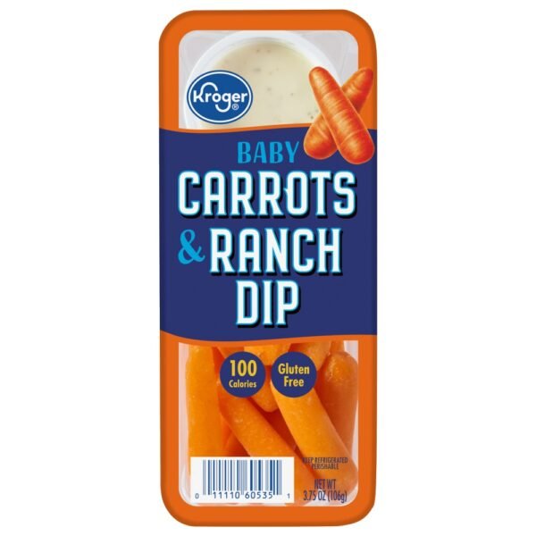 Kroger® Baby Carrots & Ranch Dip Snack Tray