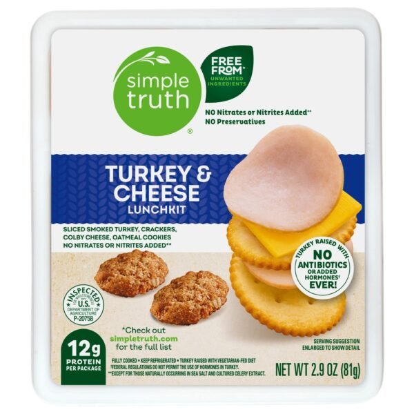 Simple Truth® Turkey & Cheese Natural Lunch Kit