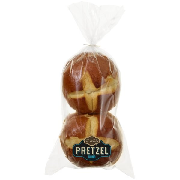 Private Selection® Pretzel Hamburger Buns