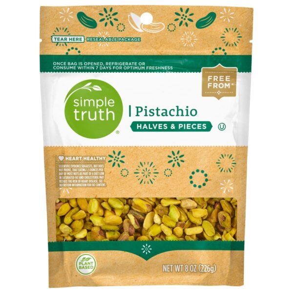 Simple Truth® Raw Pistachio Halves & Pieces