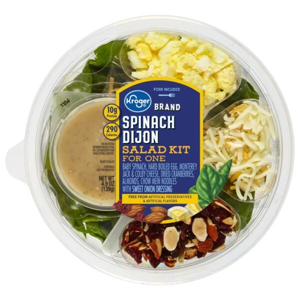 Kroger® Spinach Dijon Salad Bowl Kit