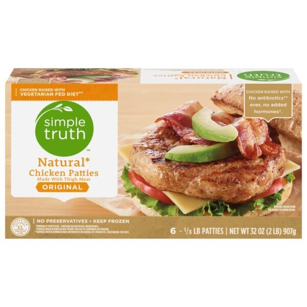 Simple Truth™ Original Chicken Burgers